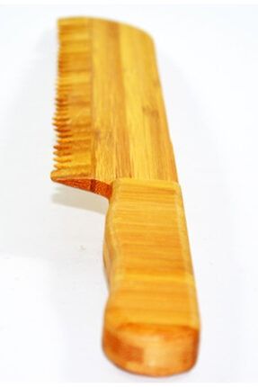 Doğal Sağlıklı Ekmek Sebze Meyve Bıçağı Tırtıklı Bambu Bıçak 30cm ST-3232