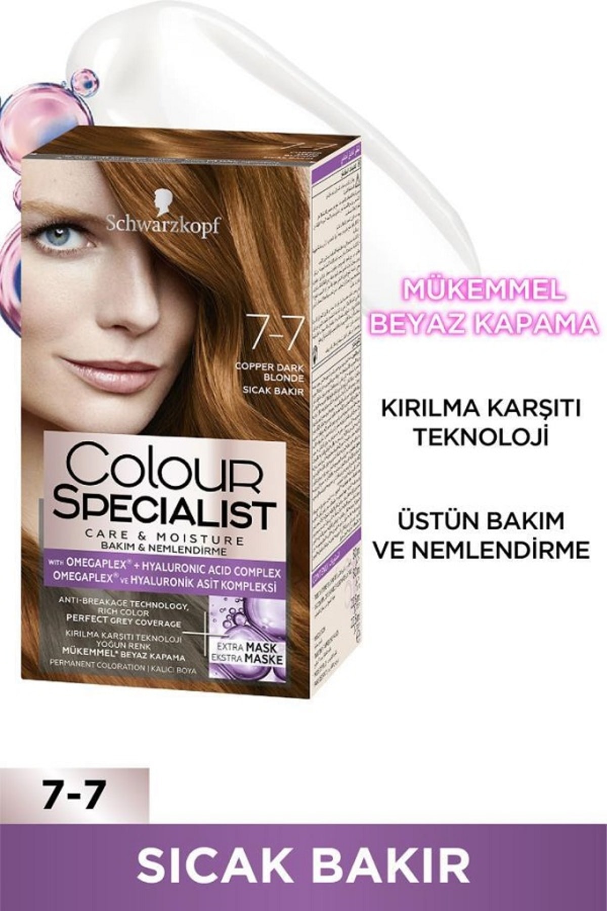 Colour Specialist Sıcak Bakır 7-7 Saç Boyası