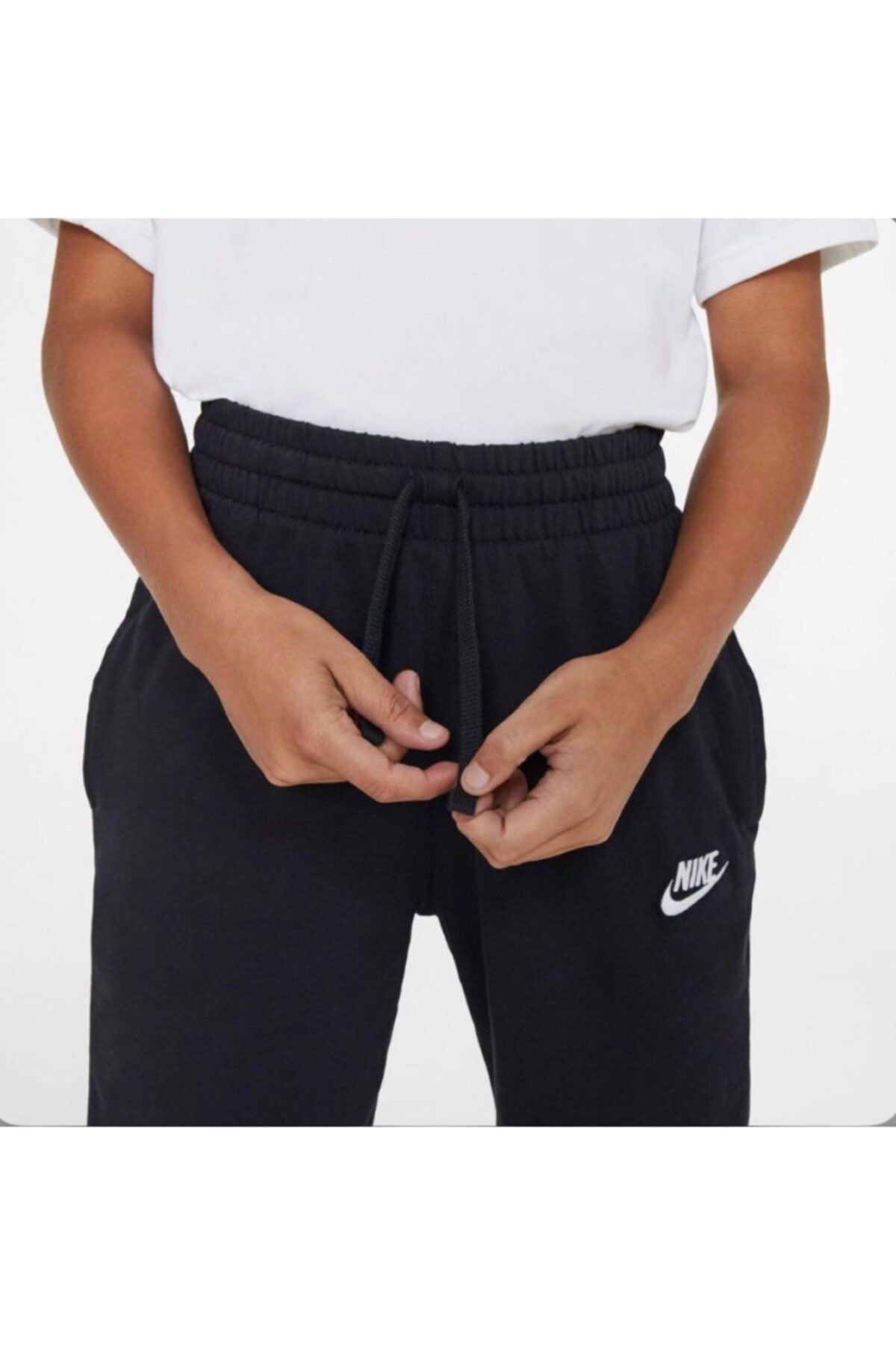 Black nike store jogger shorts