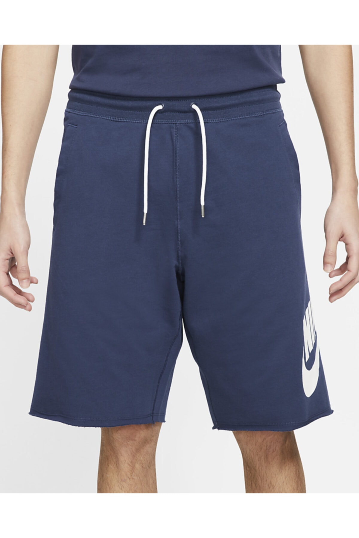 شورت و شلوارک مردانه آبی نایکی | AT5267-410 اورجینال - تصویر 2