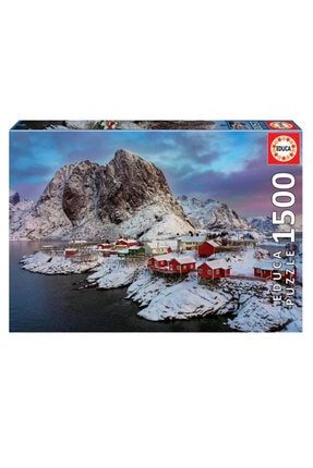 Puzzle 1500 Parça Norveç Lotofen Adası Kış Manzarası 17976 U306926