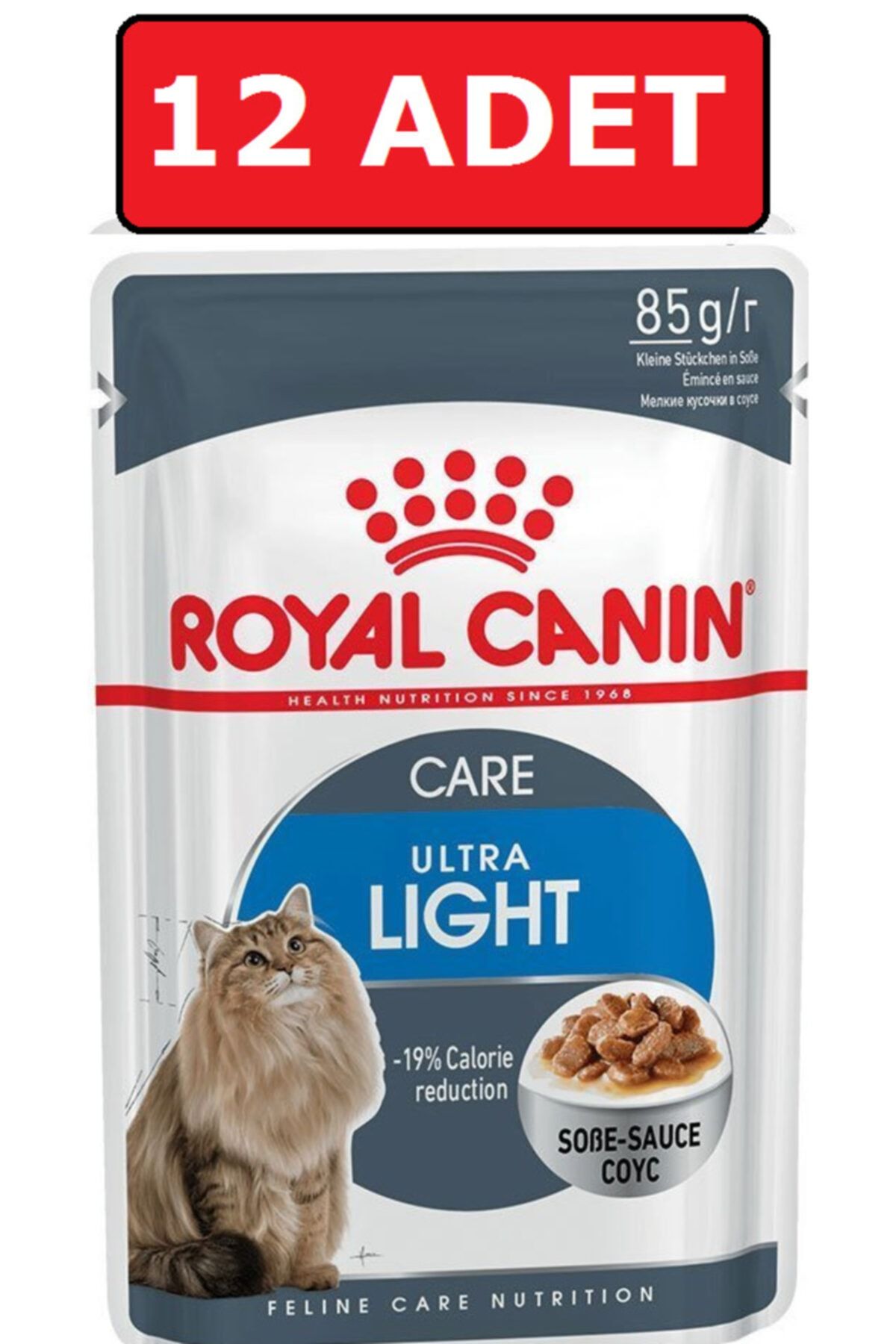 Royal Canin Light Weight Care Gravy Adult 85 Gr X 12 Adet Ya Kedi
