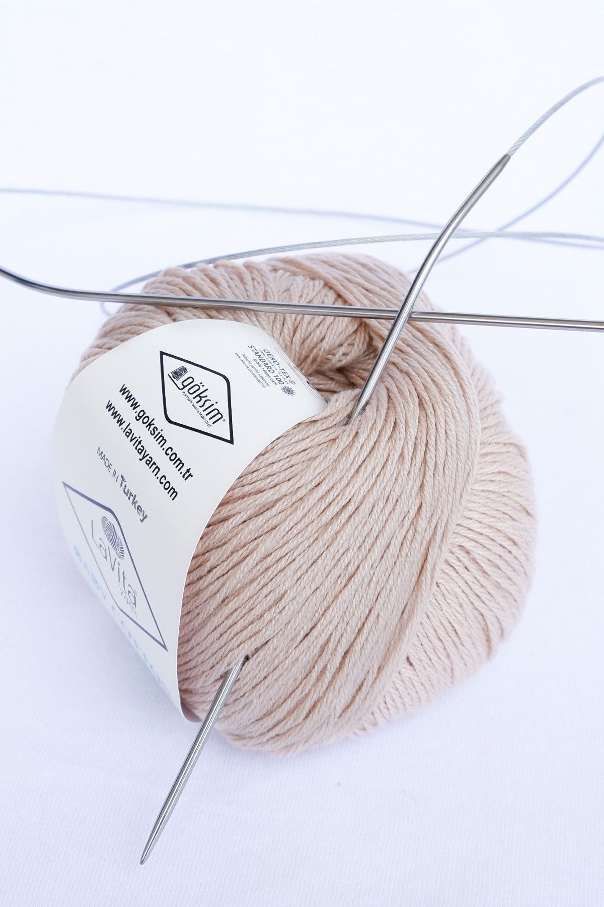 LaVita Yarn Baby Cotton 50 gr Amigurumi, Punch, Hand Knitting