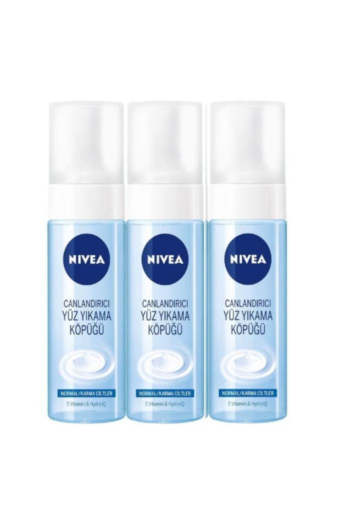 فوم پاک کننده صورت برای پوست های معمولی 150 میلی لیتر 3 عدد NIVEA