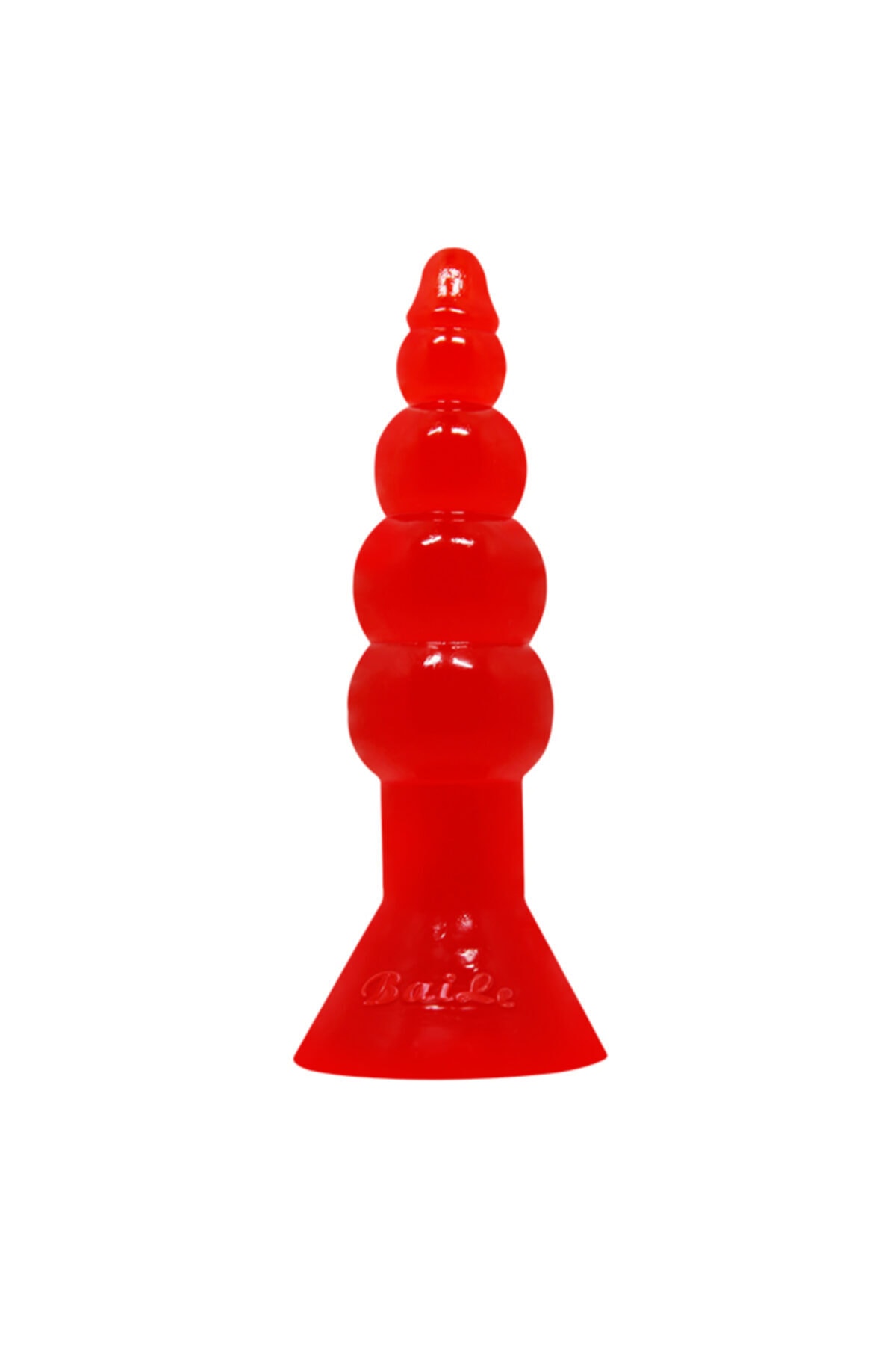 Butt Riders 17 Cm Boğumlu Silikon Vantuzlu Anal Plug Dildo Tıkaç