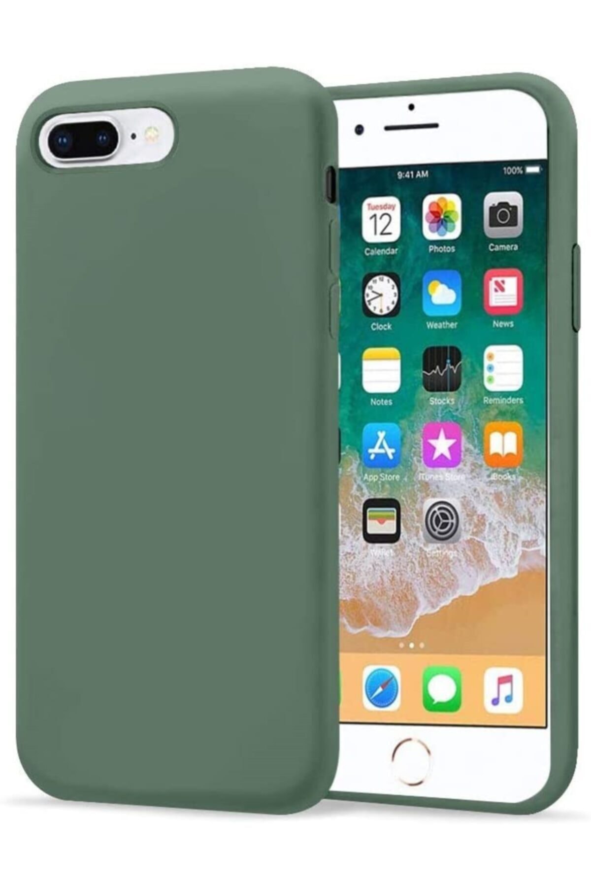 Teknoçeri Iphone 7 Plus / 8 Plus Içi Kadife Lansman Silikon Kılıf Fiyatı,  Yorumları - TRENDYOL