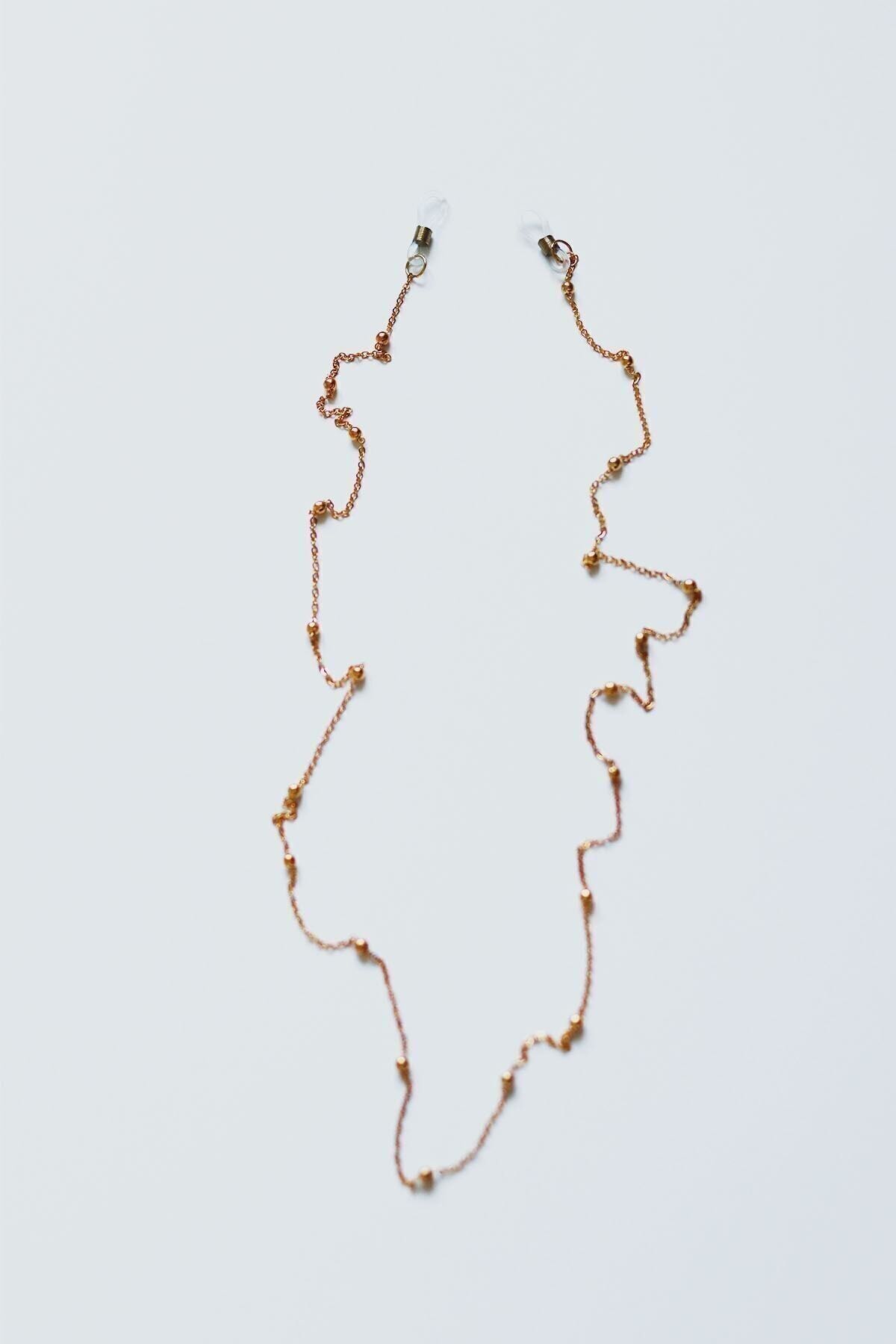 Genel Markalar Gold Minik Toplu Gözlük Zinciri Ve Güneş Gözlüğü Aksesuarı