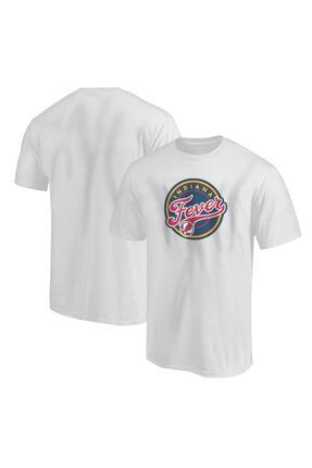Erkek Beyaz Indiana Fever T-shirt ENT3-TSH321WNBAIndiana