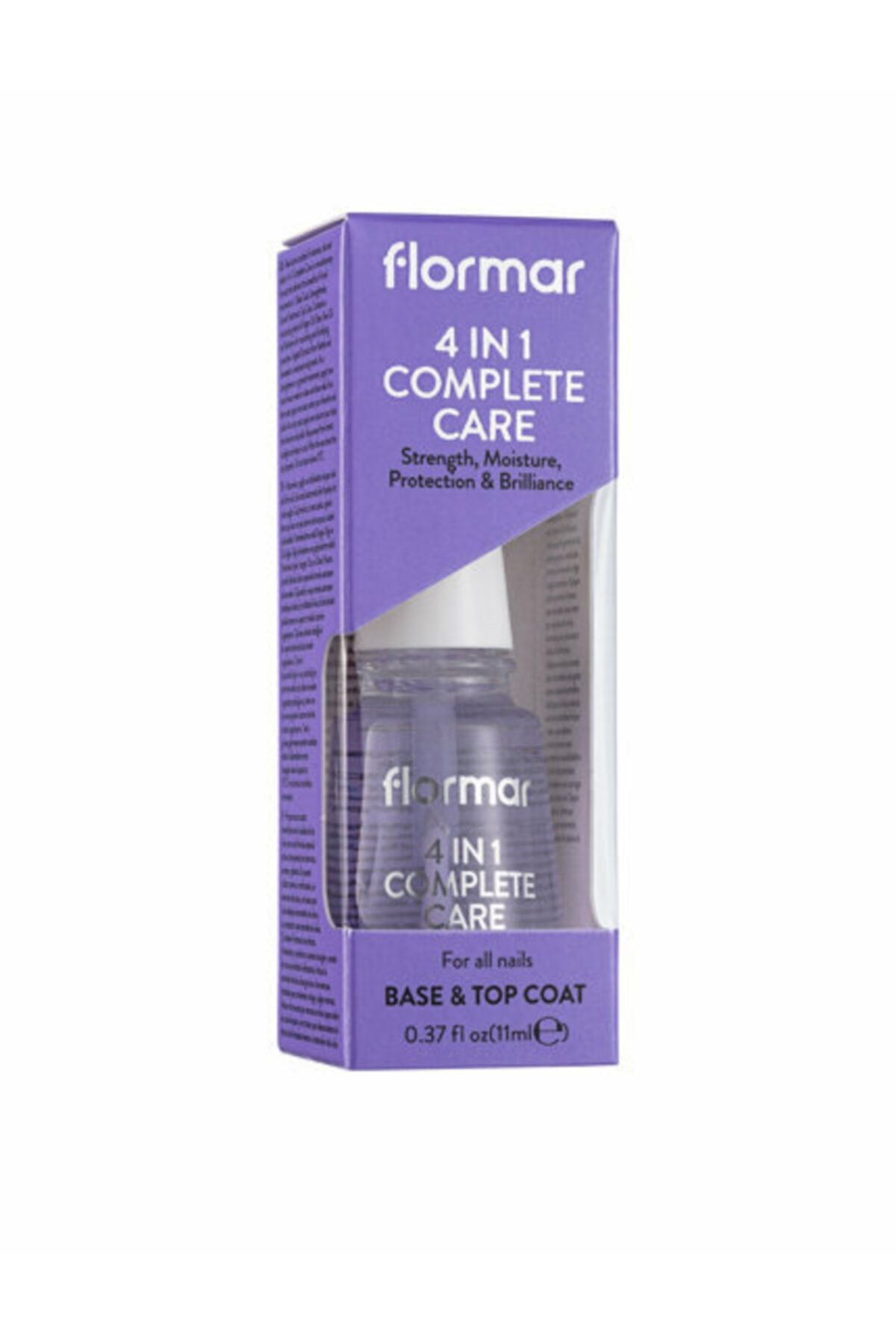 Flormar محصول مراقبت از ناخن چهارگانه مراقبت از ناخن ۴ در ۱ مراقبت کامل ۱۱ میلی لیتر