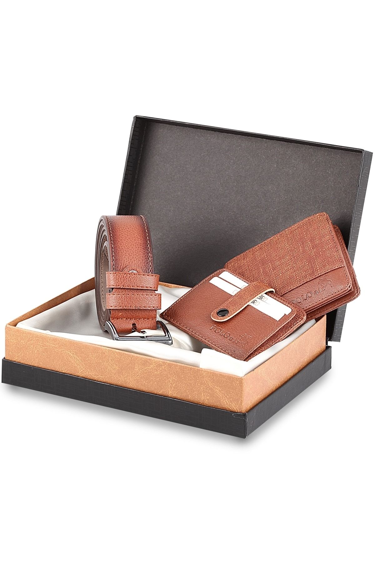Polo Air Geldbörse Braun Unifarben