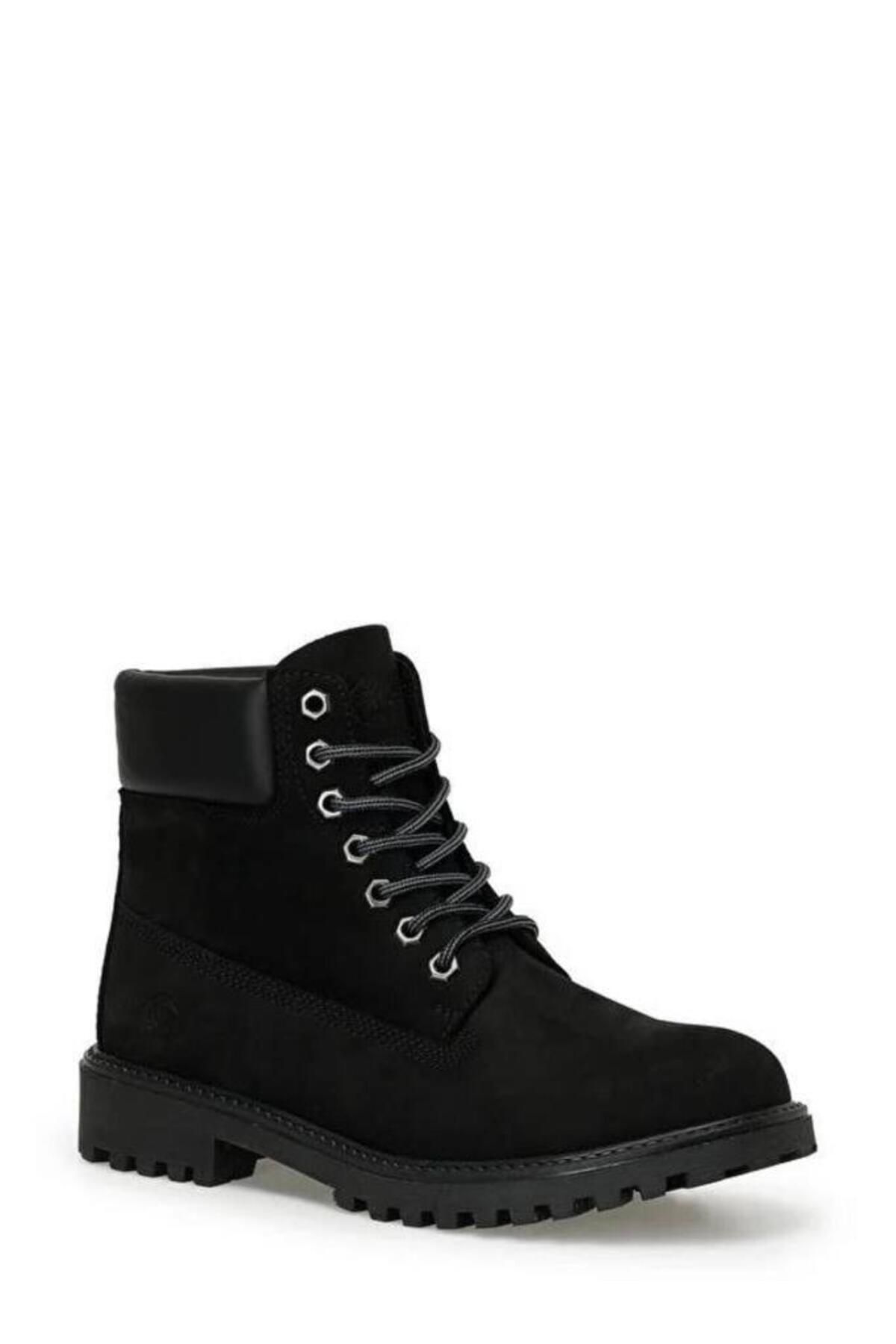 Lumberjack Ankle Boots Black Flat Trendyol