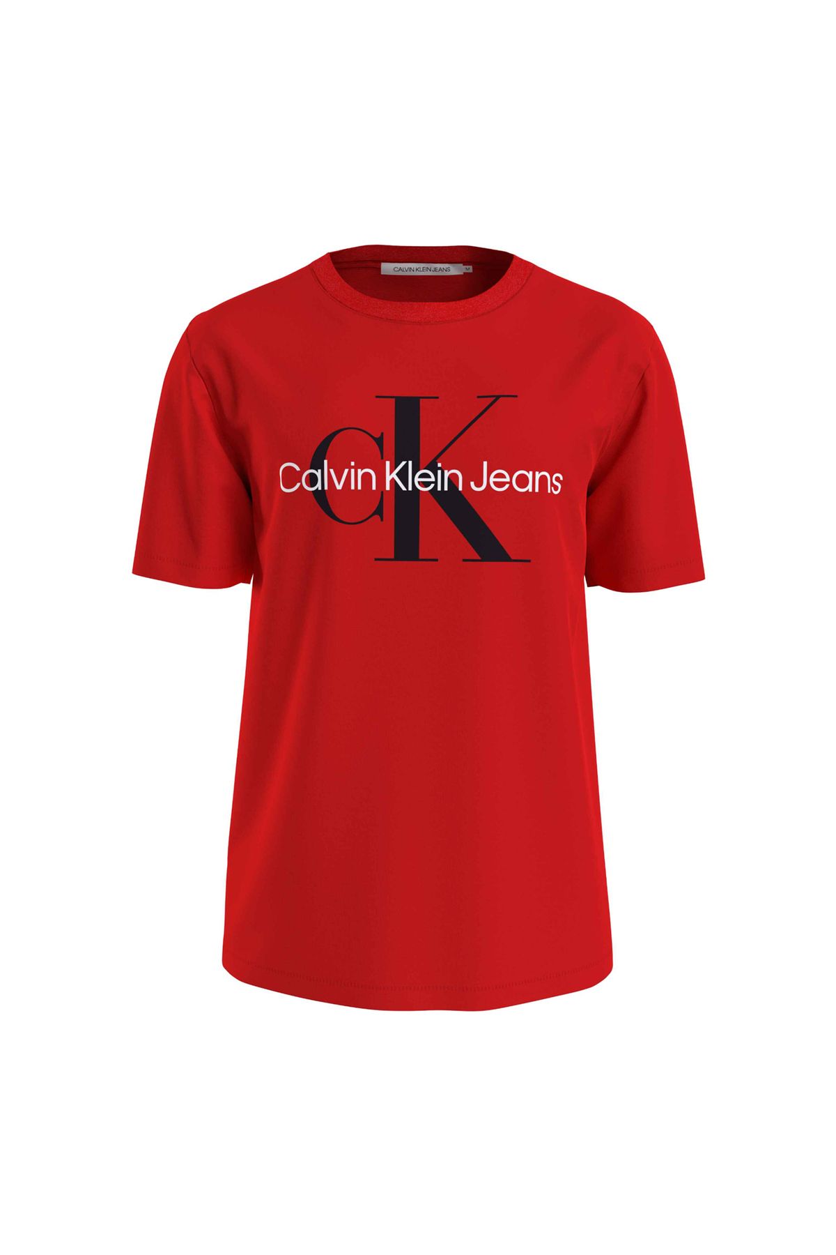 تی شرت قرمز مردانه طرح دار J30J320806XA7 Calvin Klein