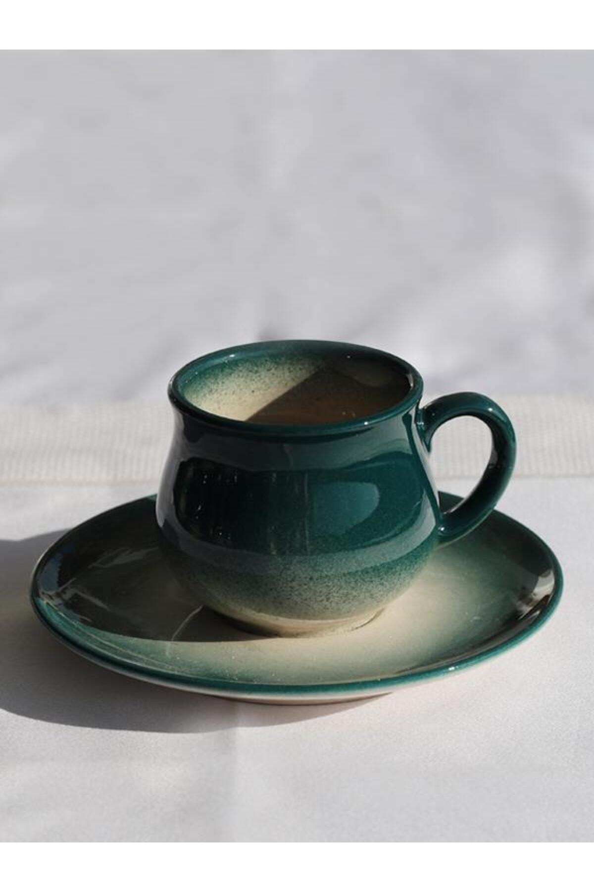 M'art Home-Sipahi Emerald 6-Piece Coffee Cup Set 150 Ml 1