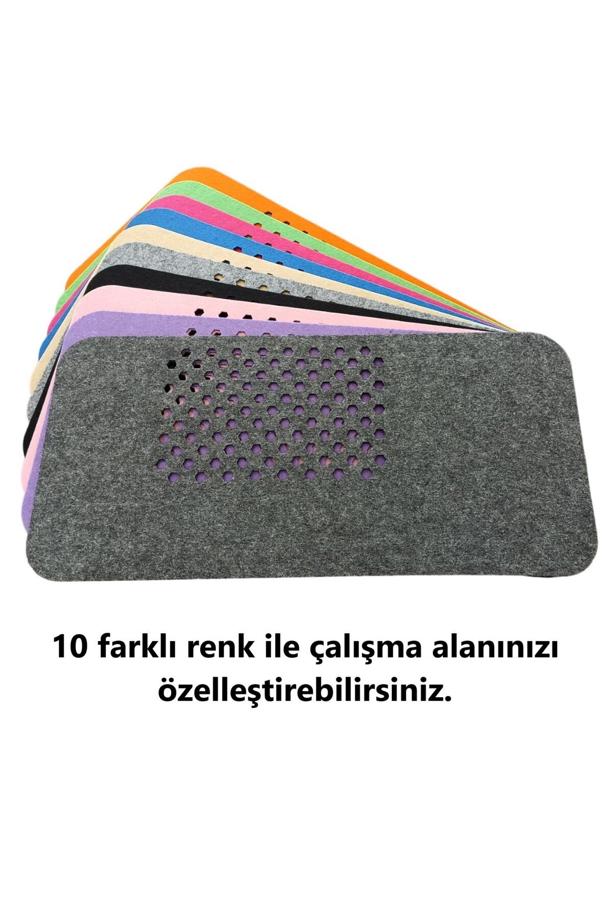 Next Craft-Study Desk Organizer Felt Computer Mouse Pad Table Top Organizer Mat 70x32 cm 5