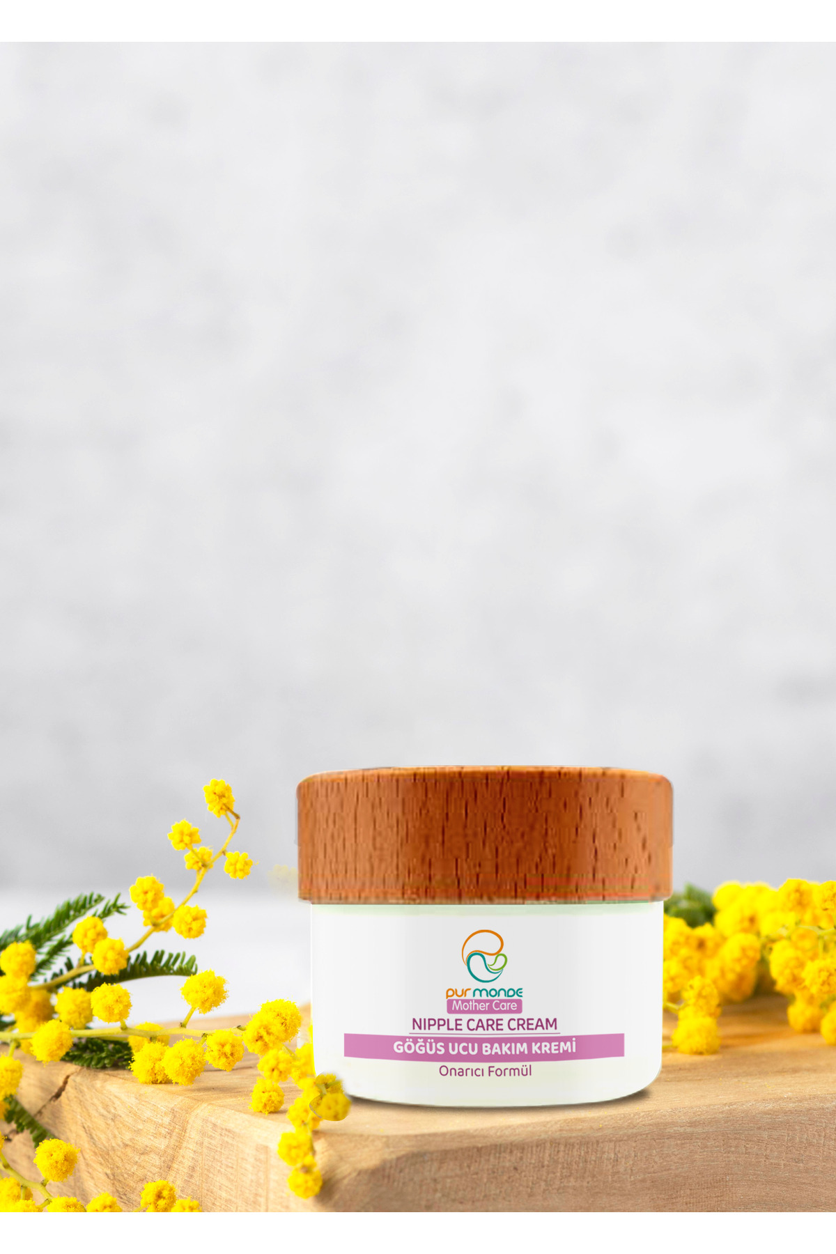 Pur Monde Doğal Göğüs Ucu Çatlak Ve Bakım Kremi 50ml fotoğrafı 3 (önizleme)
