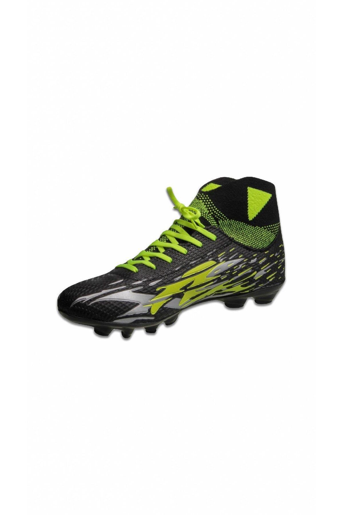 M.P.-Mp Swiftgrip Ag Men's Lace-up Black-yellow Football Boots 4