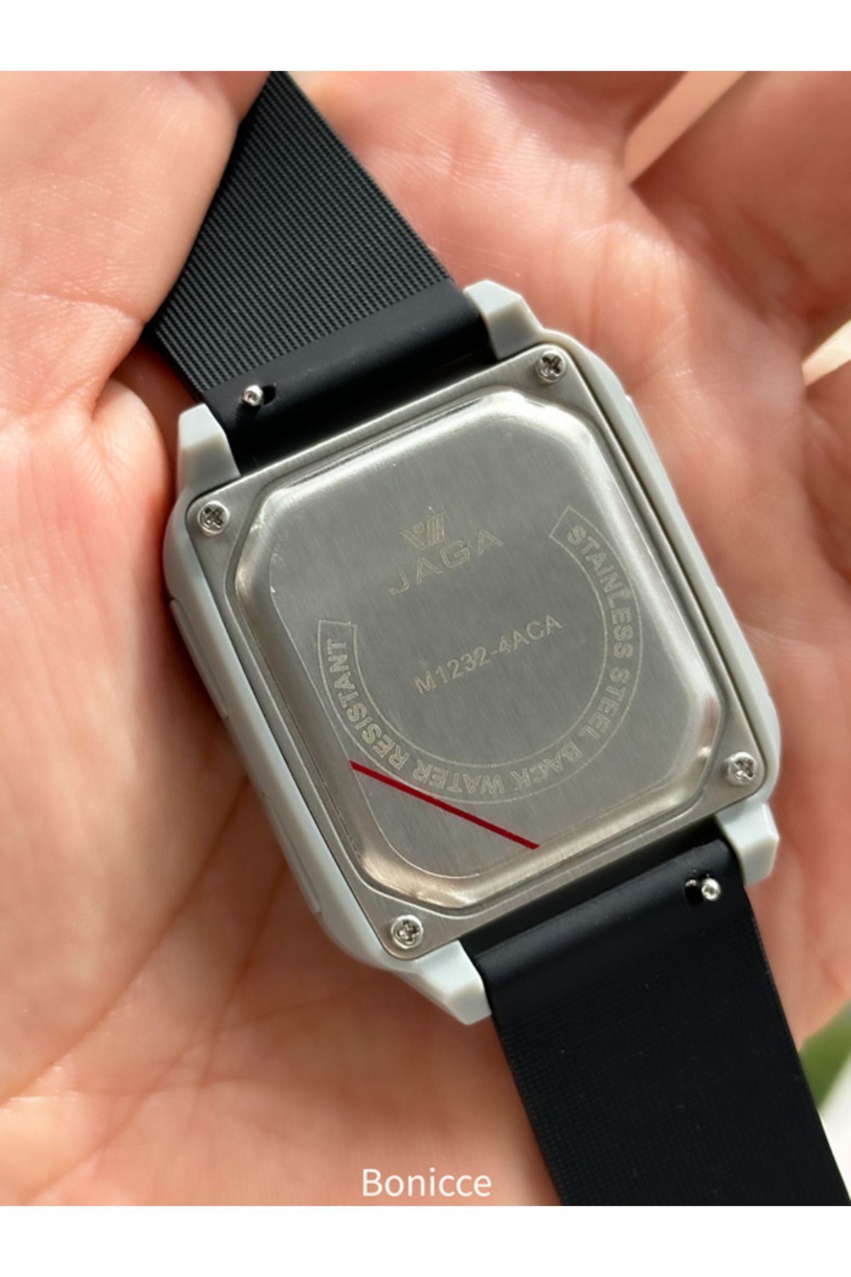 Jaga stainless steel back water resistant hotsell