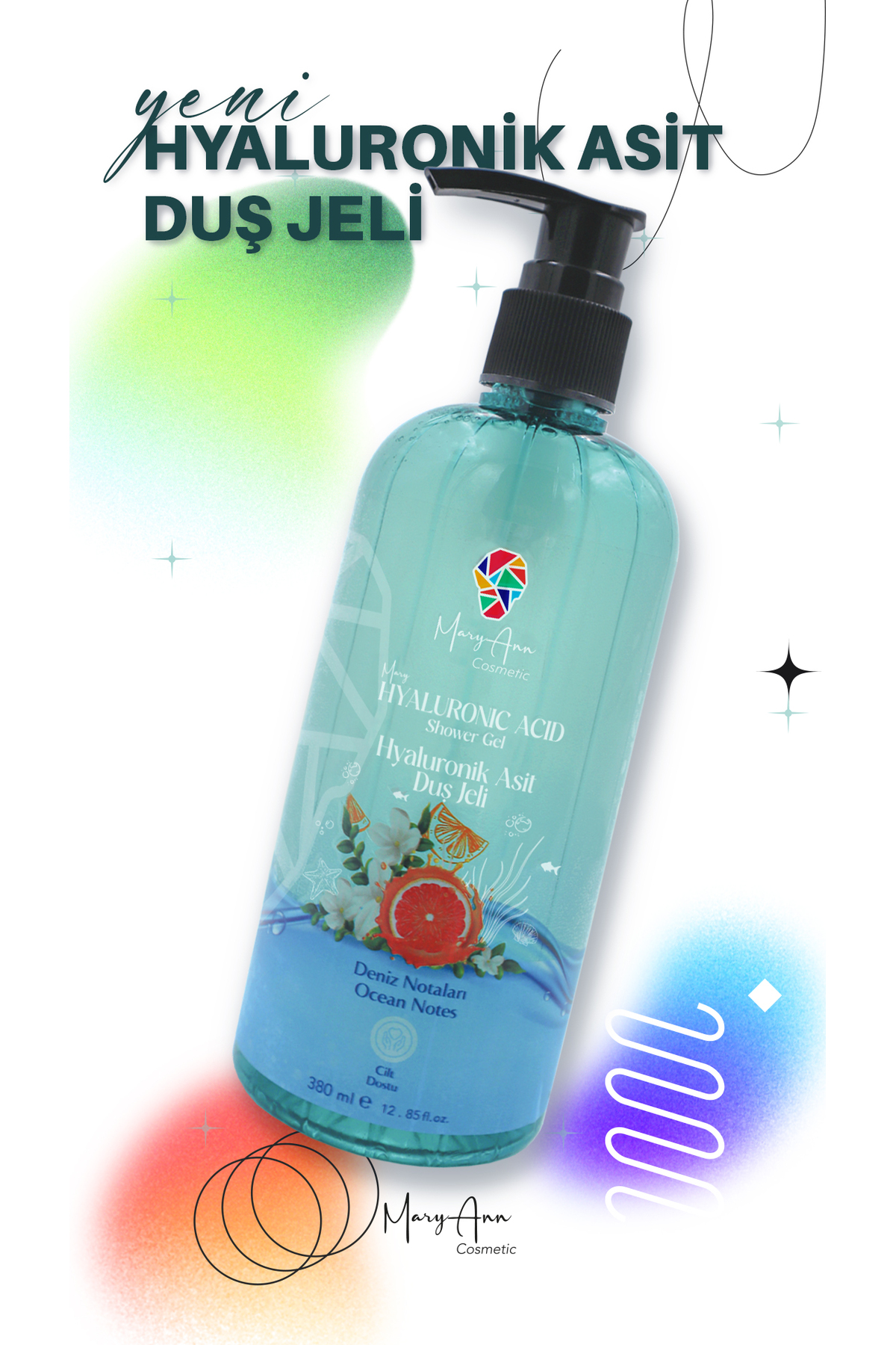 ژل و کرم دوش زنانه – مردانه  MaryAnn Cosmetic | 2402MHSG001 اورجینال - تصویر 3