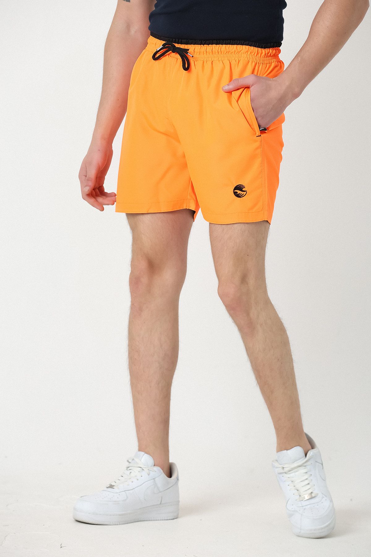Bermuda homme orange best sale