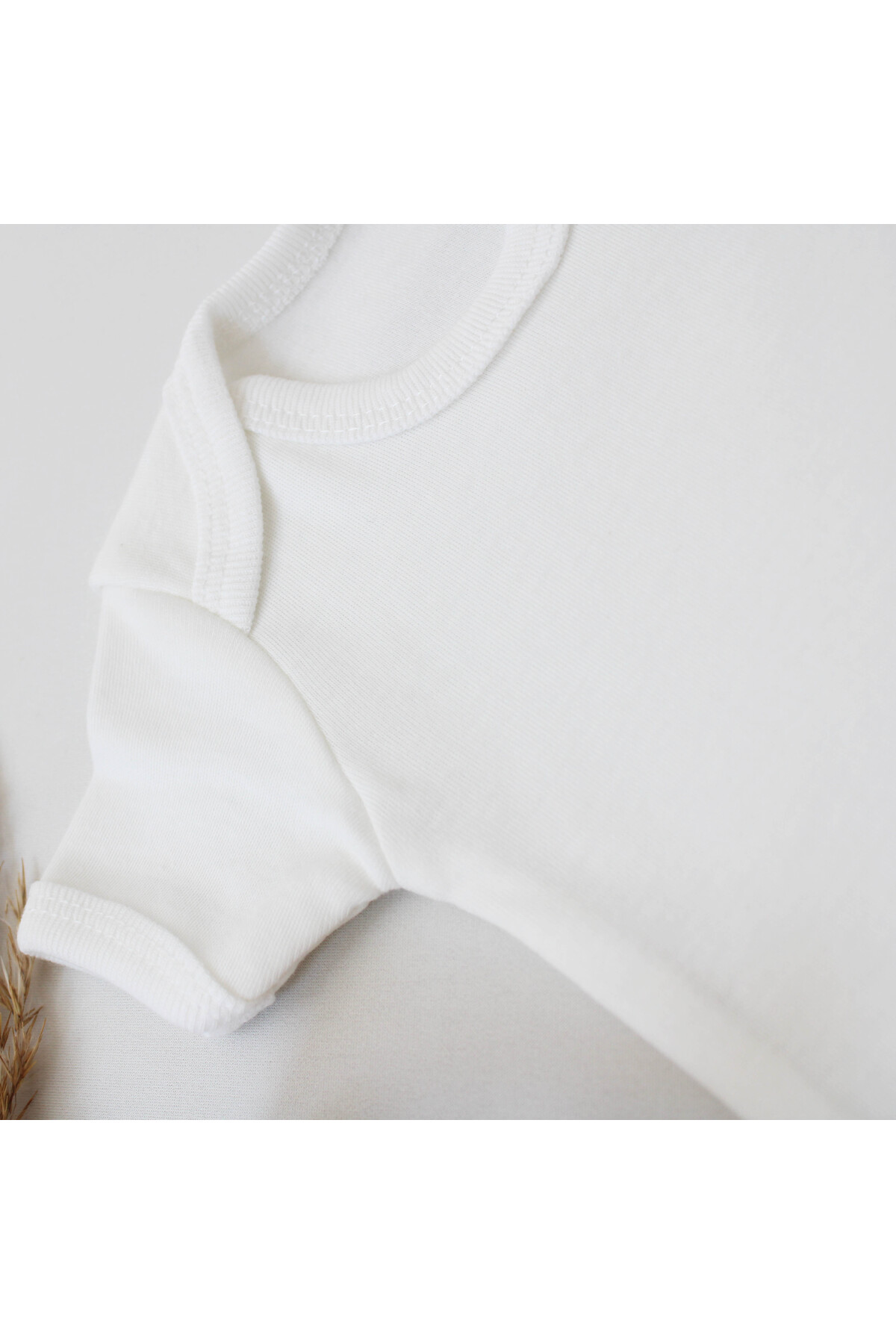 بادی نوزادی پسرانه – دخترانه سفید Gophiller | gopkısakol36 اورجینال - تصویر 2