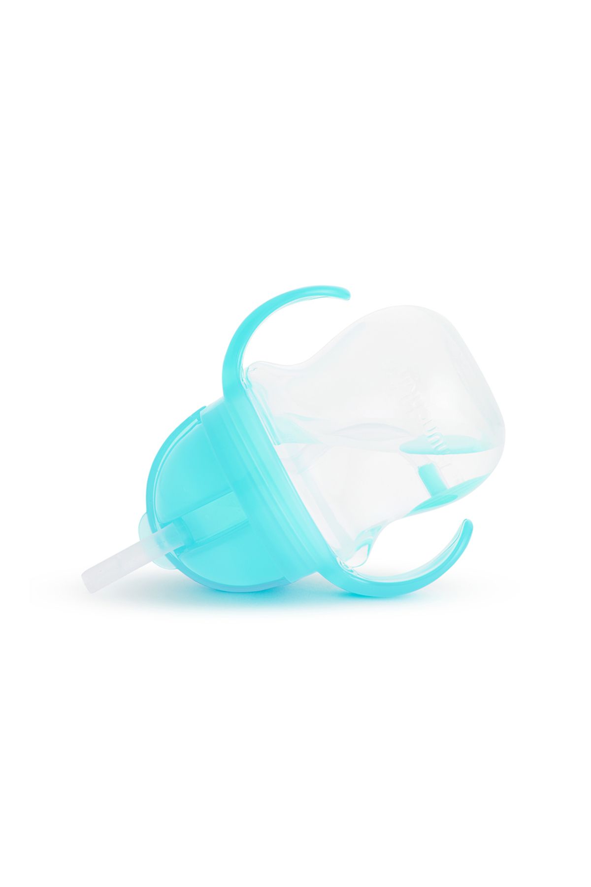 Munchkin-Click Lock Tip Drinking Cup with Straw Blue, 6 months, 207ml, Pack of 2 3