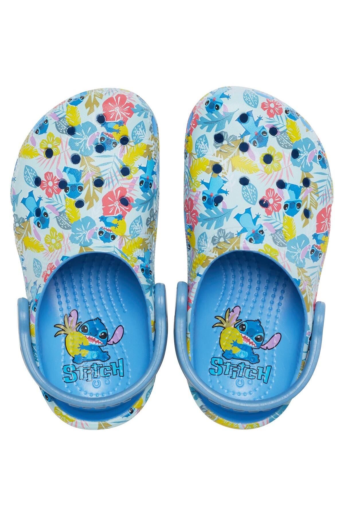 Crocs 209471-4TB بخیه Clasic Clog Baby Child Children Sports Solding Sandal