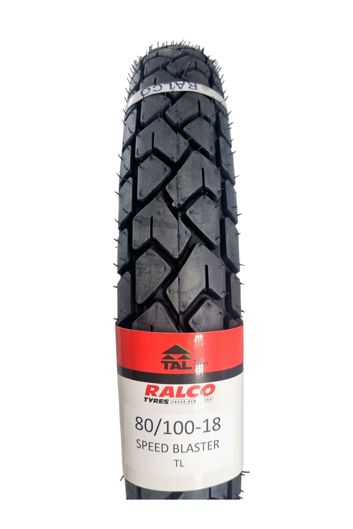 RALCO TYRES 80/100-18 TL (TUBELESS - DUBLEKS) MOTOSİKLET LASTİĞİ SPEEDBLASTERA9