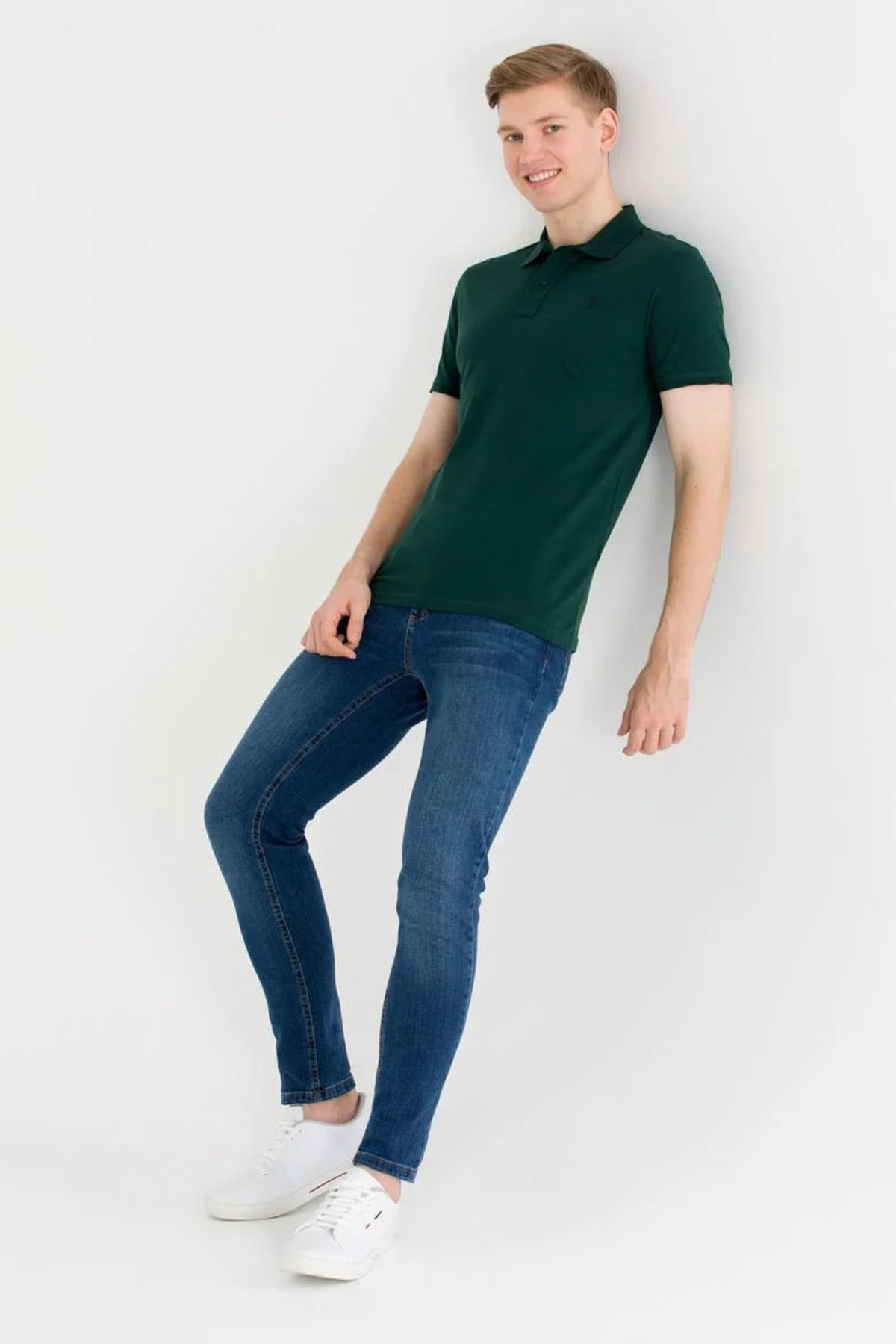 تیشرت مردانه سبز یو اس پولوU.S. Polo Assn. | 442333567 اورجینال - تصویر 3