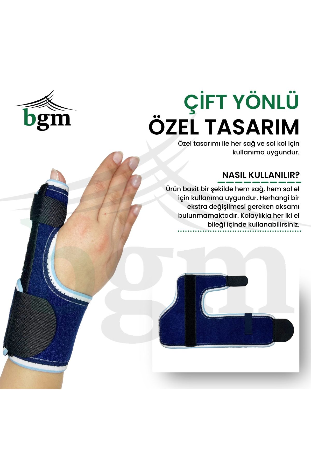 bgm-Thumb Splint Supported Wrist Splint High Quality Fixation Splint 4