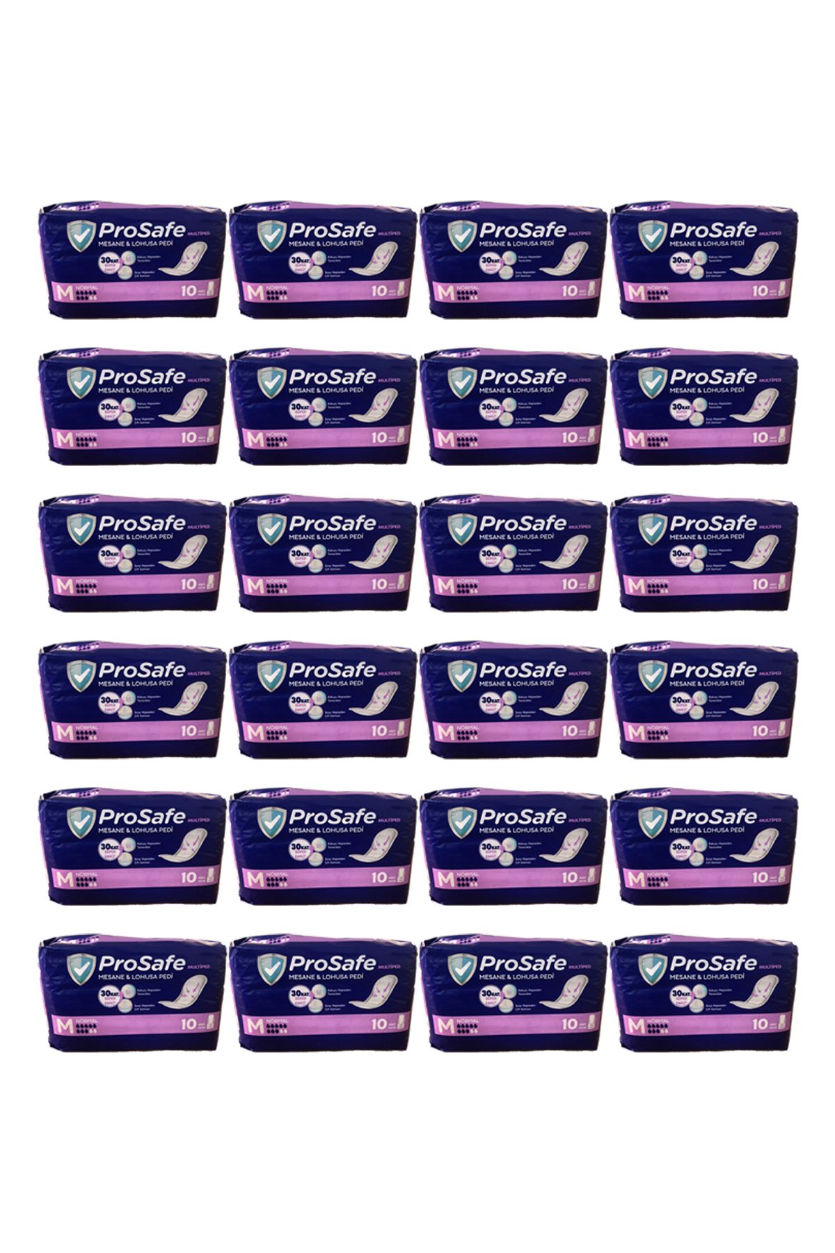 PROSAFE Multiped Lohusa & Mesane Pedi Normal 10 lu x 24 Paket