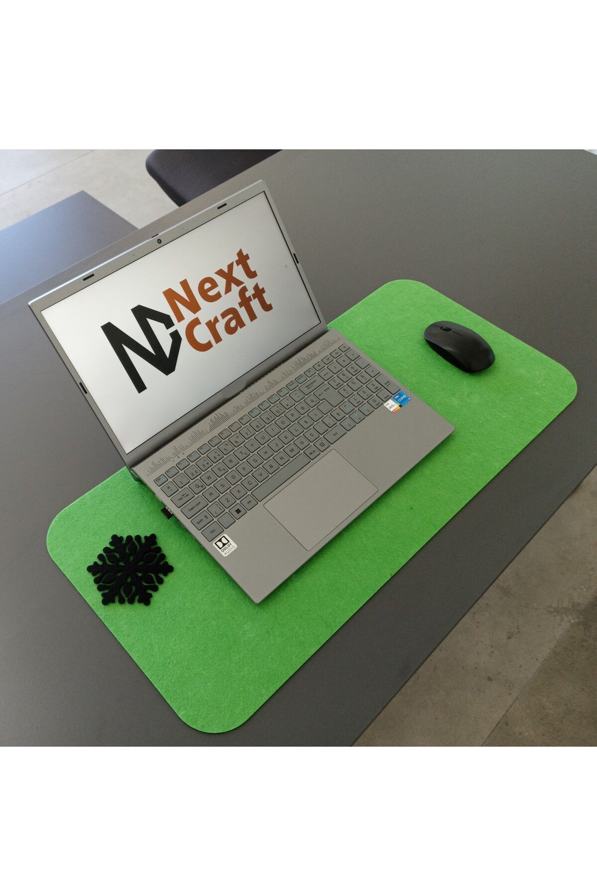 Next Craft-Desk Computer Organizer Felt Computer Mouse Pad Desk Organizer Mat 70x32 cm 5