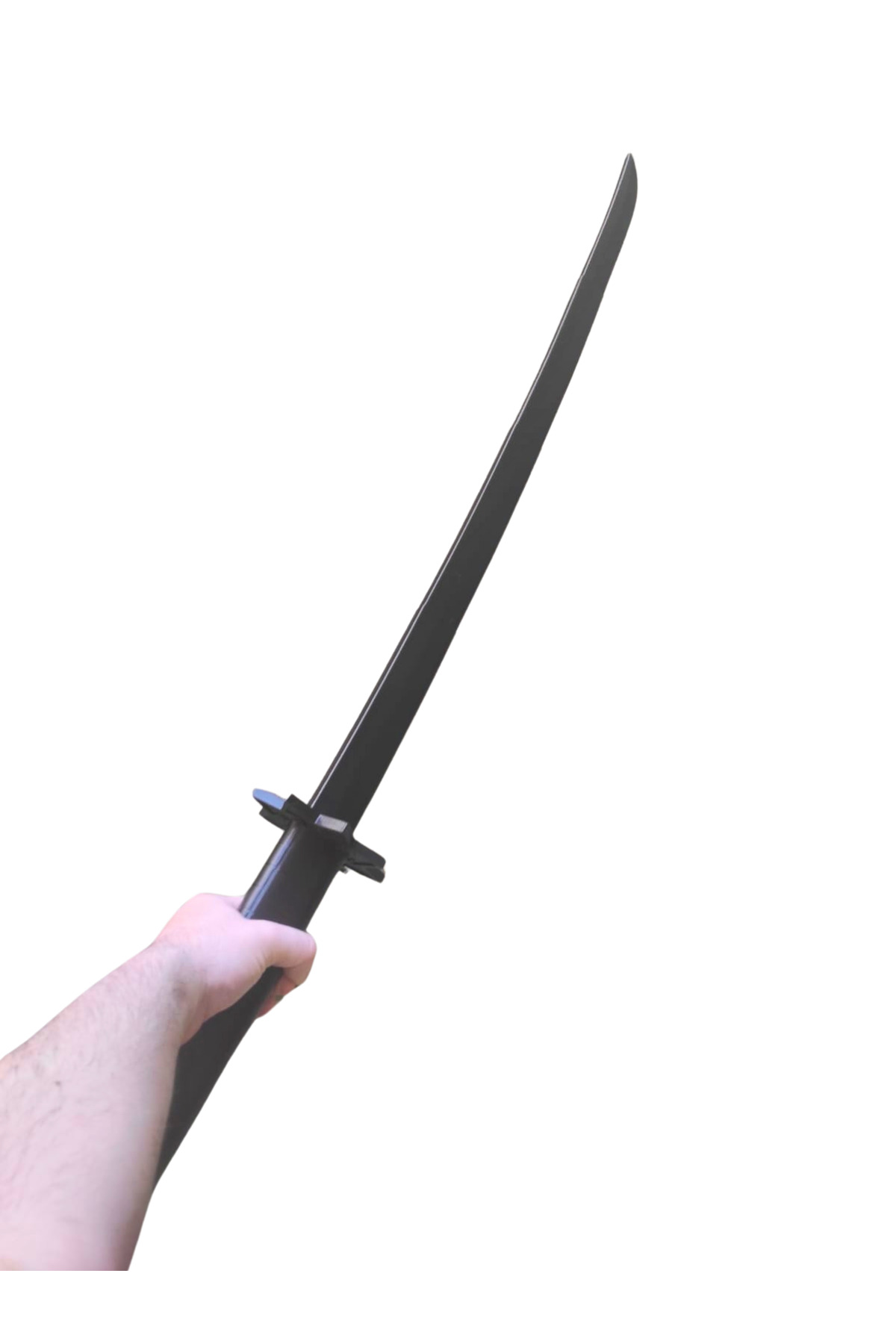Katlanabilir Siyah Gerçekçi Katana Kılıcı 99cm Cosplay & Koleksiyon