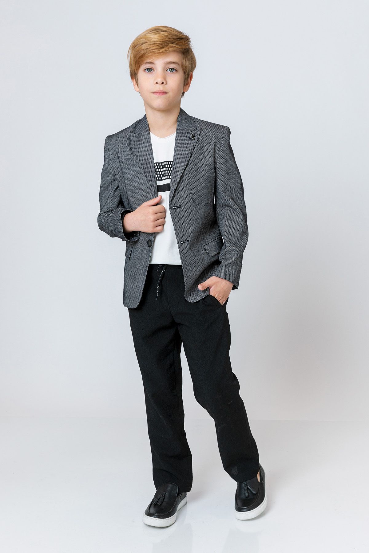 incity-Boy's Blazer Jacket 3