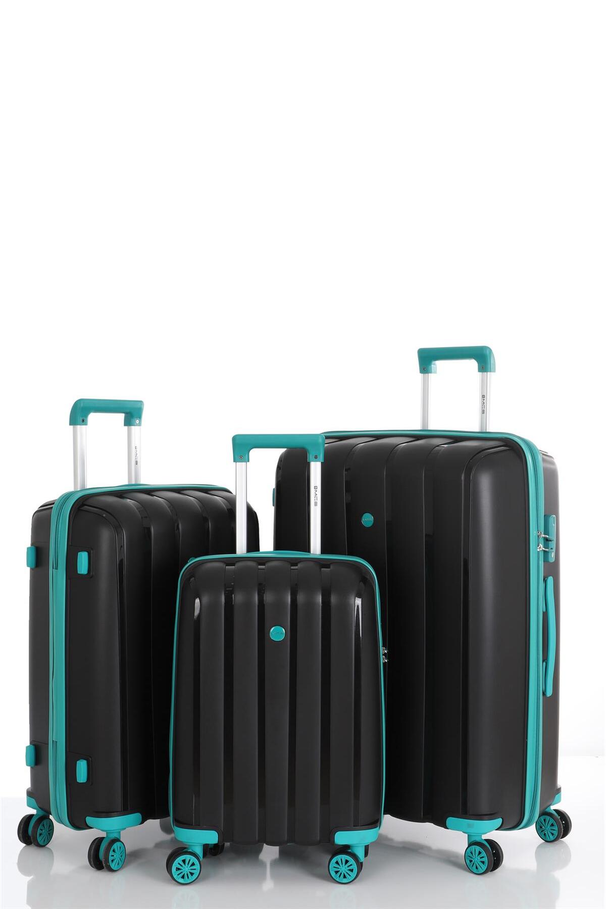 MÇS Triple Polypropylene Suitcase Set V305