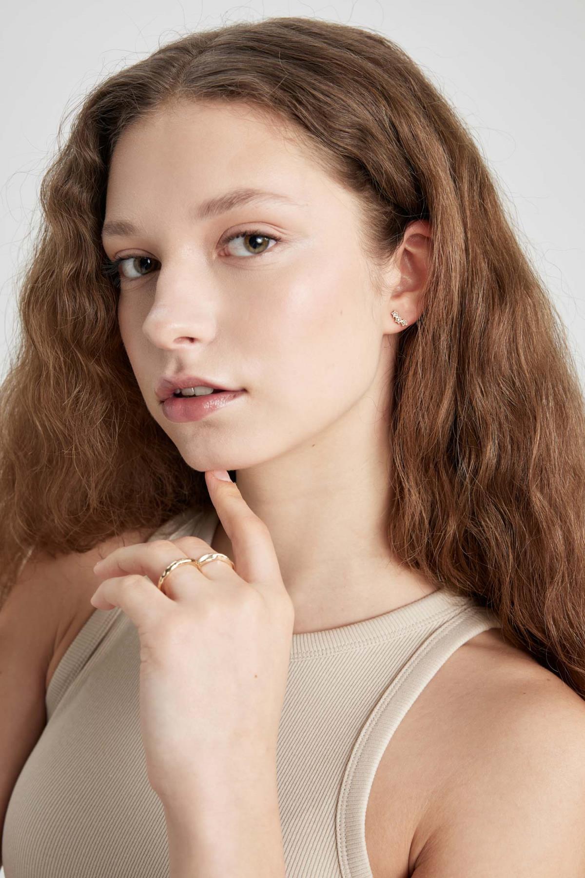 گوشواره زنانه دفاکتو | C6983AXNS Defacto - Image 2