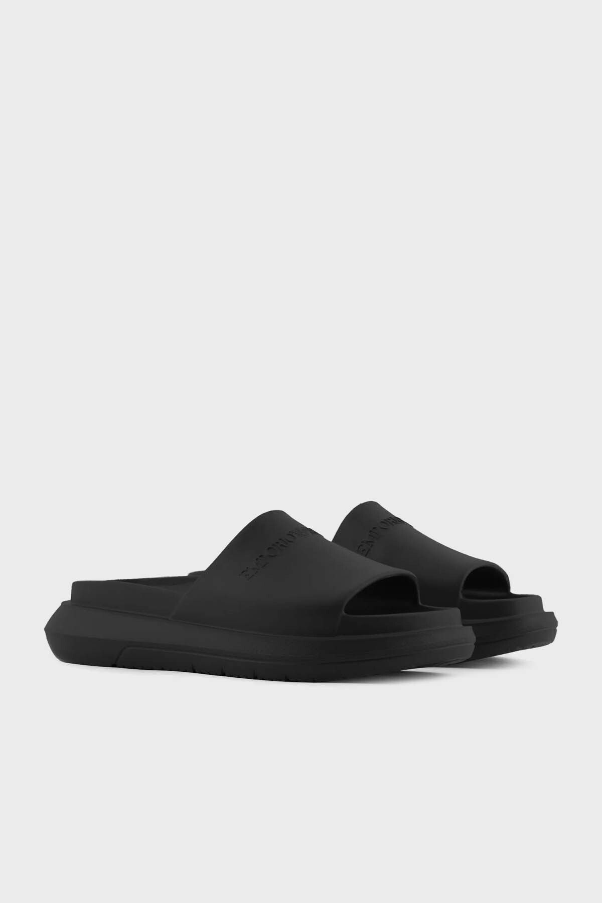 لوگو دمپایی مردانه دمپایی X4P134 XD405 00002 Emporio Armani