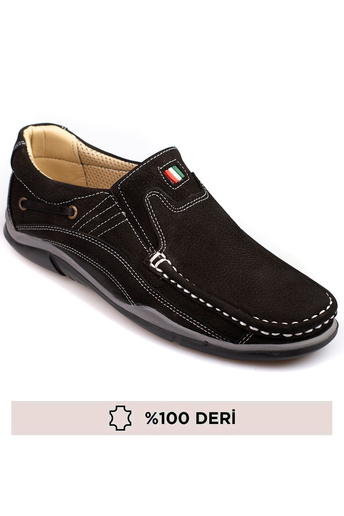 maximoda-Pantofi pentru bărbați, 100% piele nubuc 4