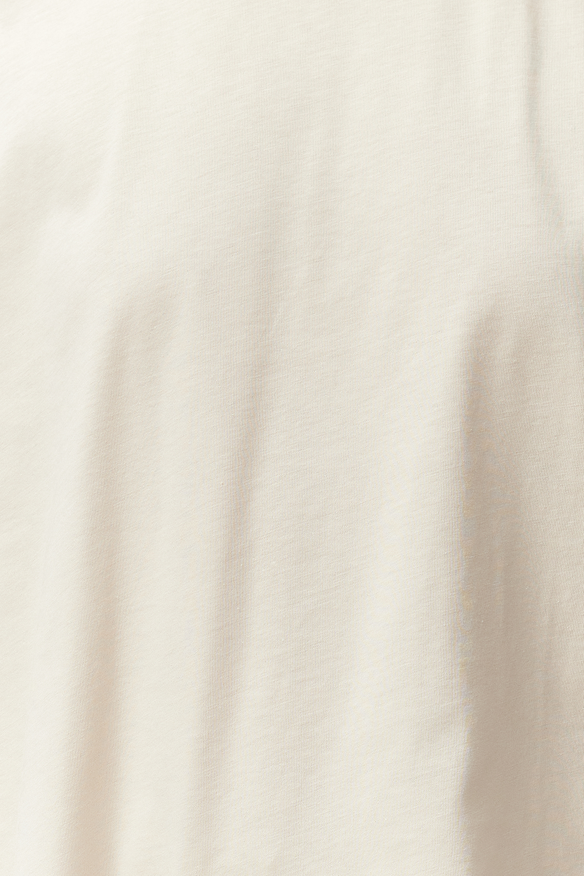 Trendyolmilla  Taş More Sustainable %100 Pamuk Etek Ucu Asimetrik Bisiklet Yaka Örme T-Shirt TWOSS24TS00156 - Görsel 5