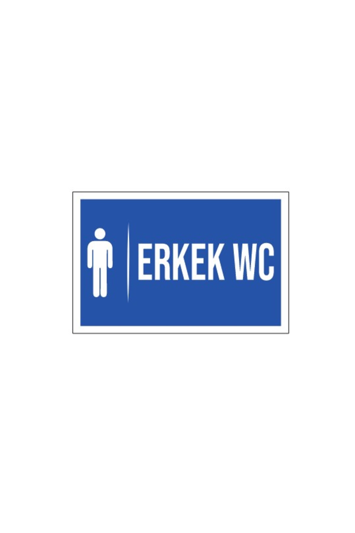 ERGÜNDOĞDU ERKEK WC YÖNLENDİRME LEVHASI