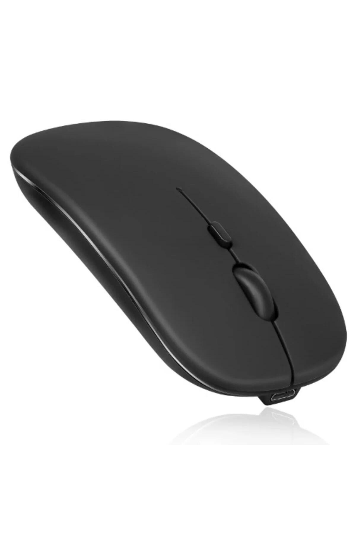 Kablosuz 100mah Şarjlı Pilli 2.4 Ghz Sessiz Bluetooth Mouse
