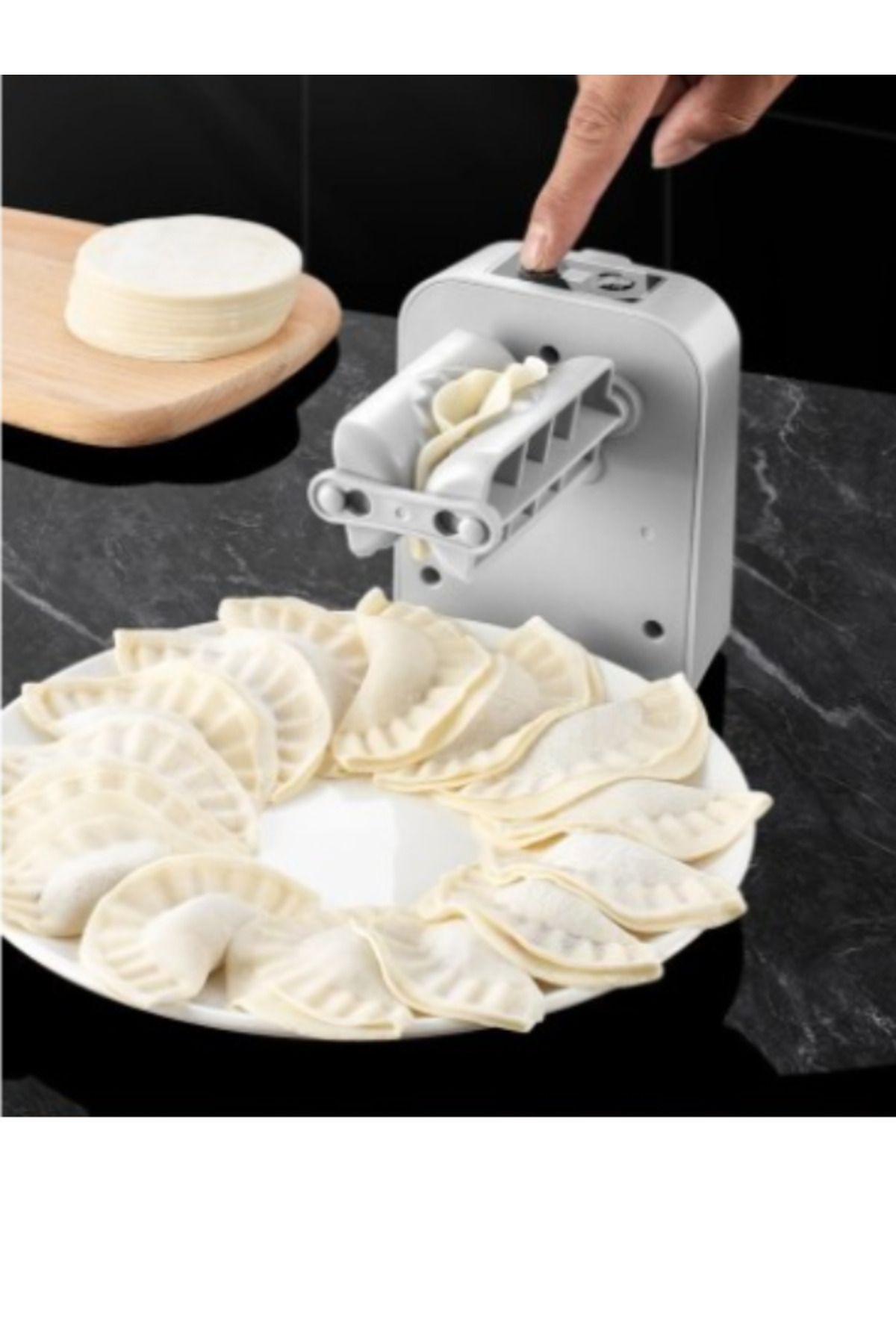 2 Yıl Tam Otomatik Hamur Ravioli Makinesi Plastik Beyaz 220 - 240 V 0-250 ml 0 - 500 Watt C