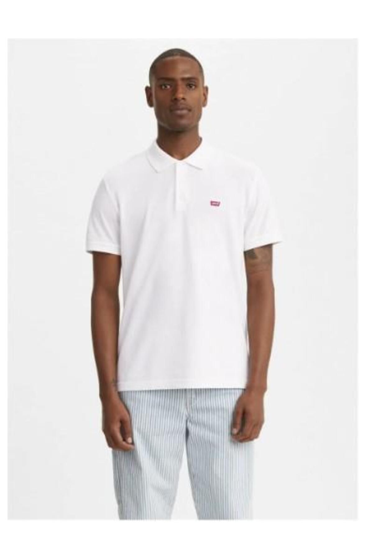تی شرت سفید مردانه Tshirt A6332 0000 Levis HM Polo Levi's