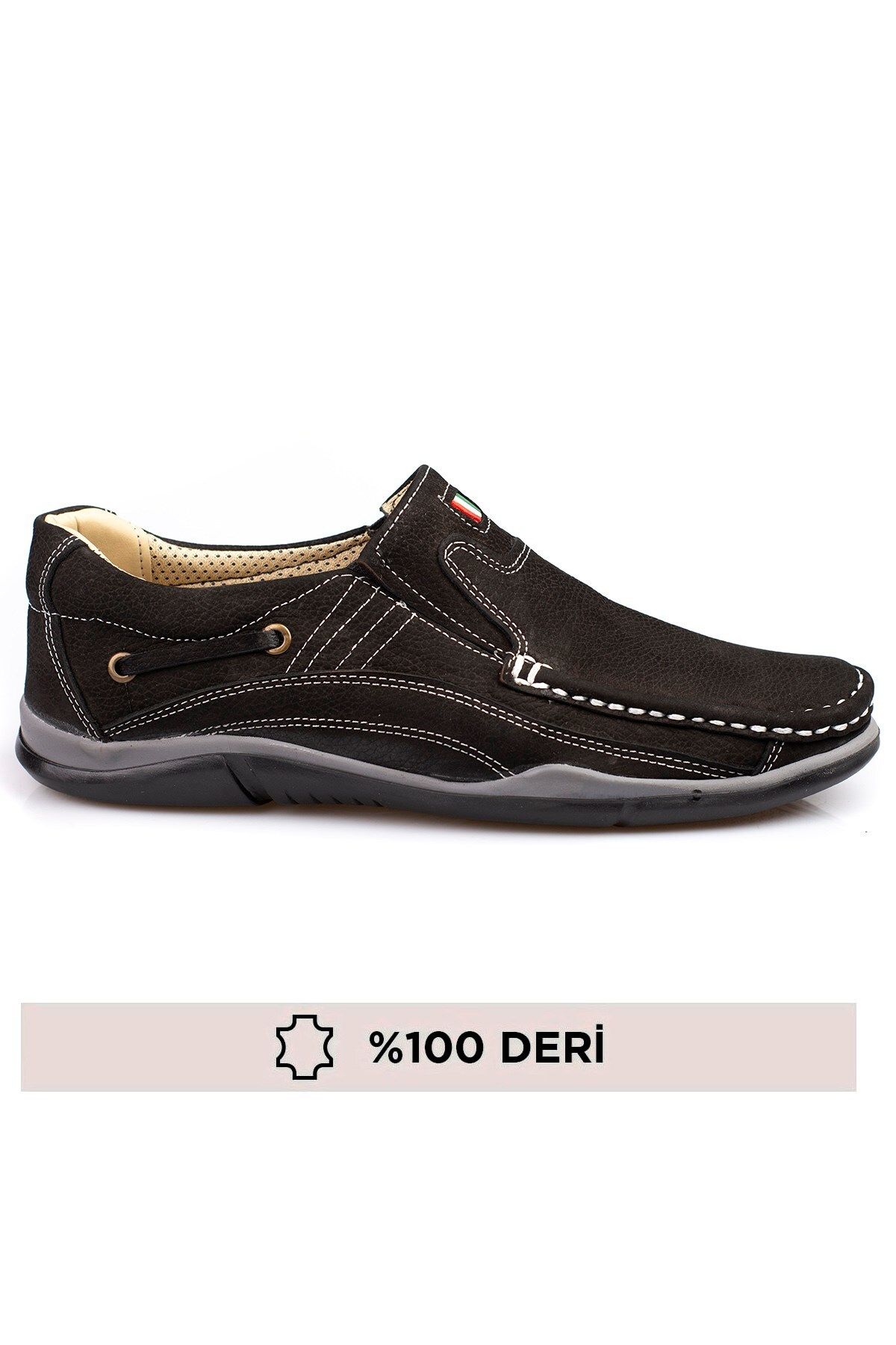 maximoda-Pantofi pentru bărbați, 100% piele nubuc 3