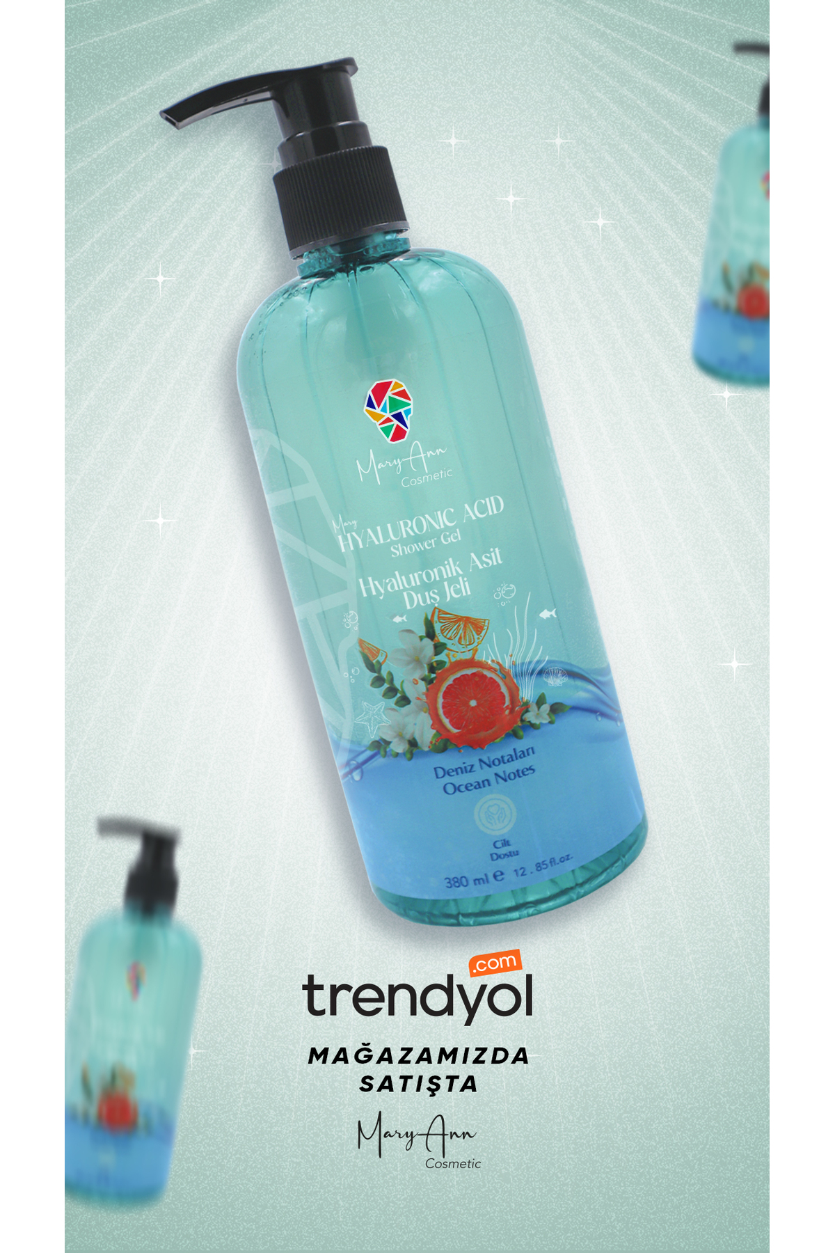 ژل و کرم دوش زنانه – مردانه  MaryAnn Cosmetic | 2402MHSG001 اورجینال - تصویر 2