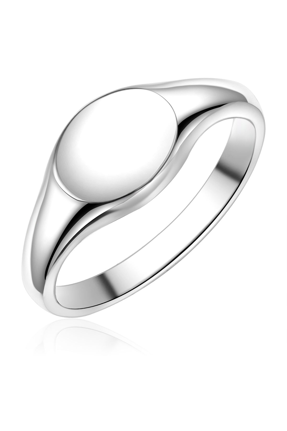 Männerglanz-Silberring Ring Sterling Silber 3