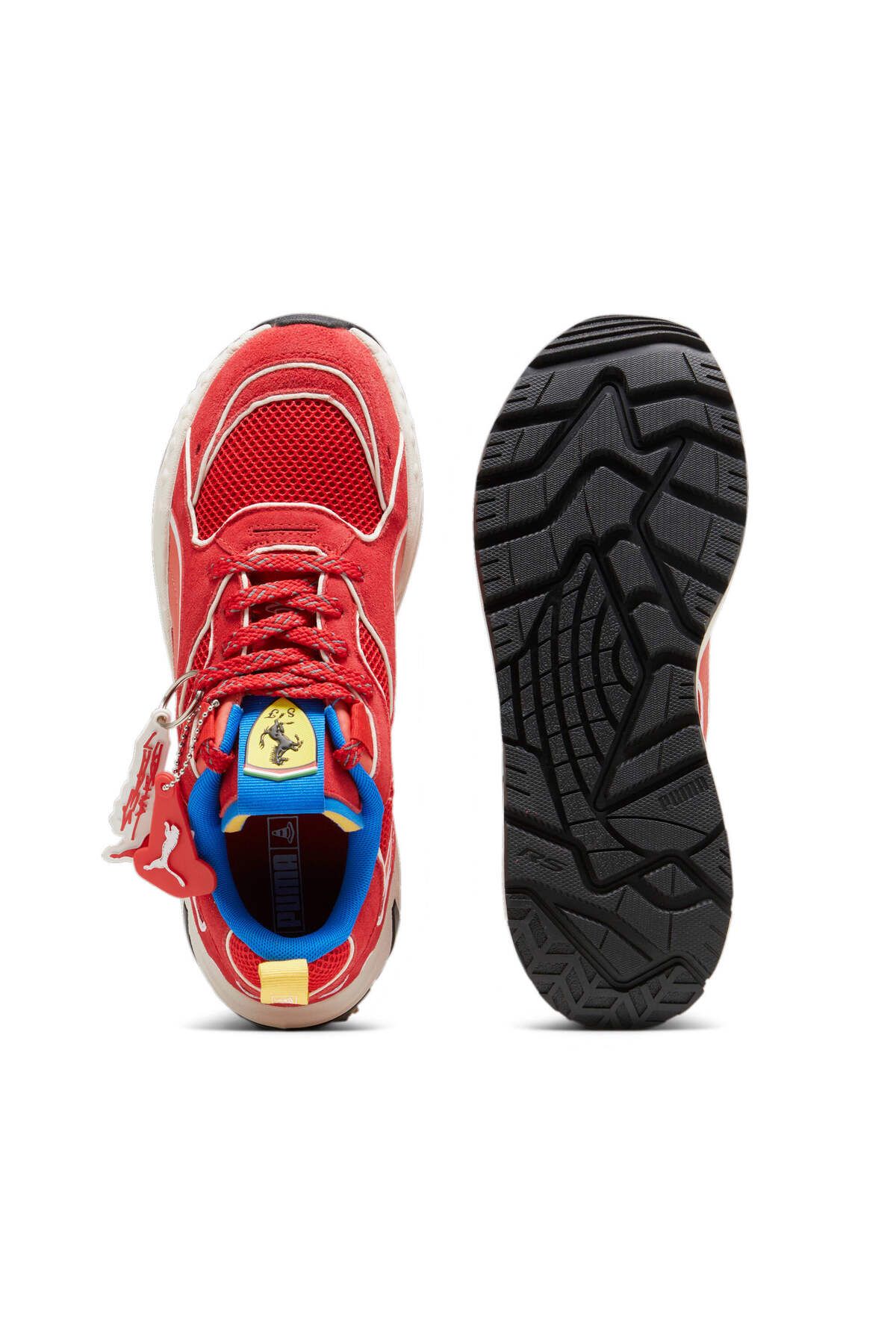 اسنیکر سفید مردانه و زنانه Scuderia ferrarari x Joshua کفش RS TRCK Puma