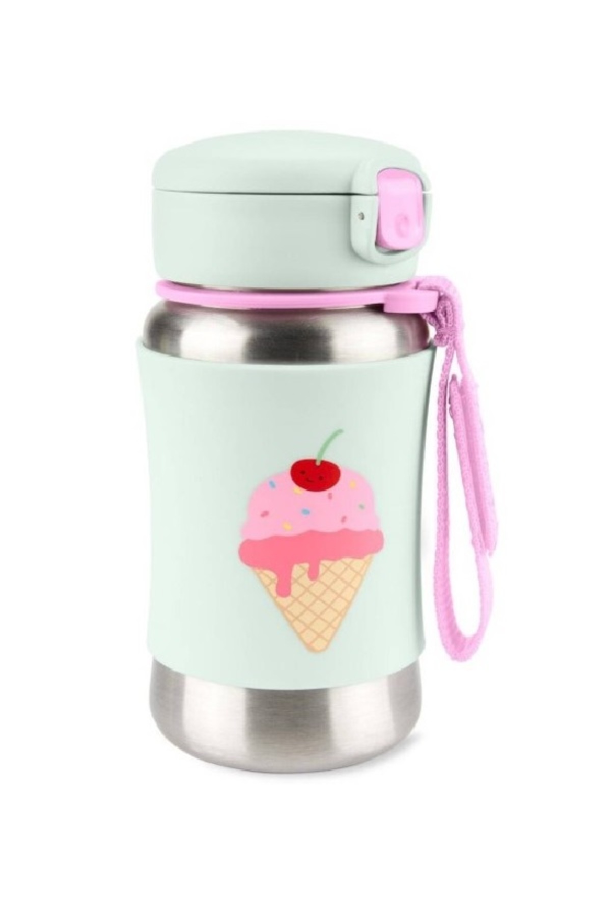 Genel Markalar Skip Hop Zoo Pipetli Paslanmaz Çelik Suluk 350 ml Dondurma