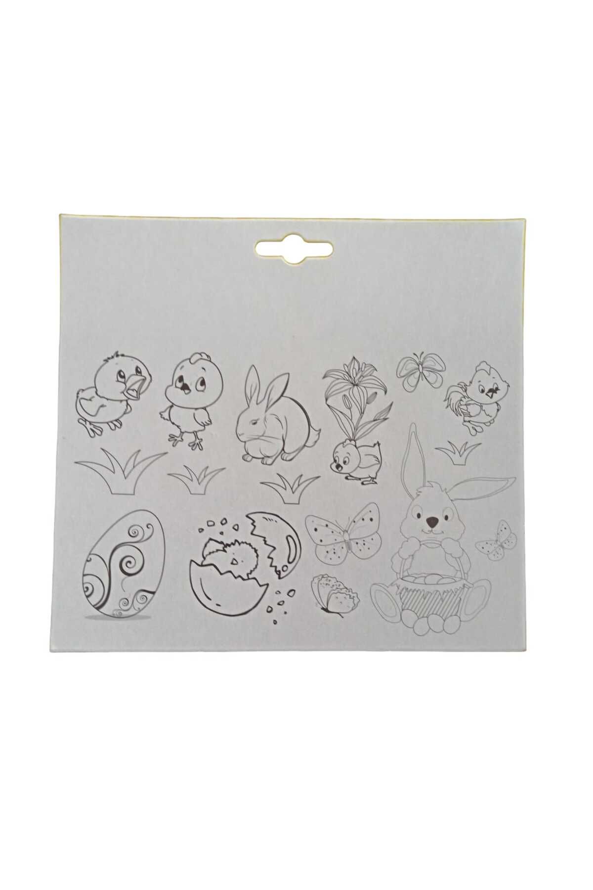 Hureggo-Rabbit and Chick Patterned Concept Ruler Template 3
