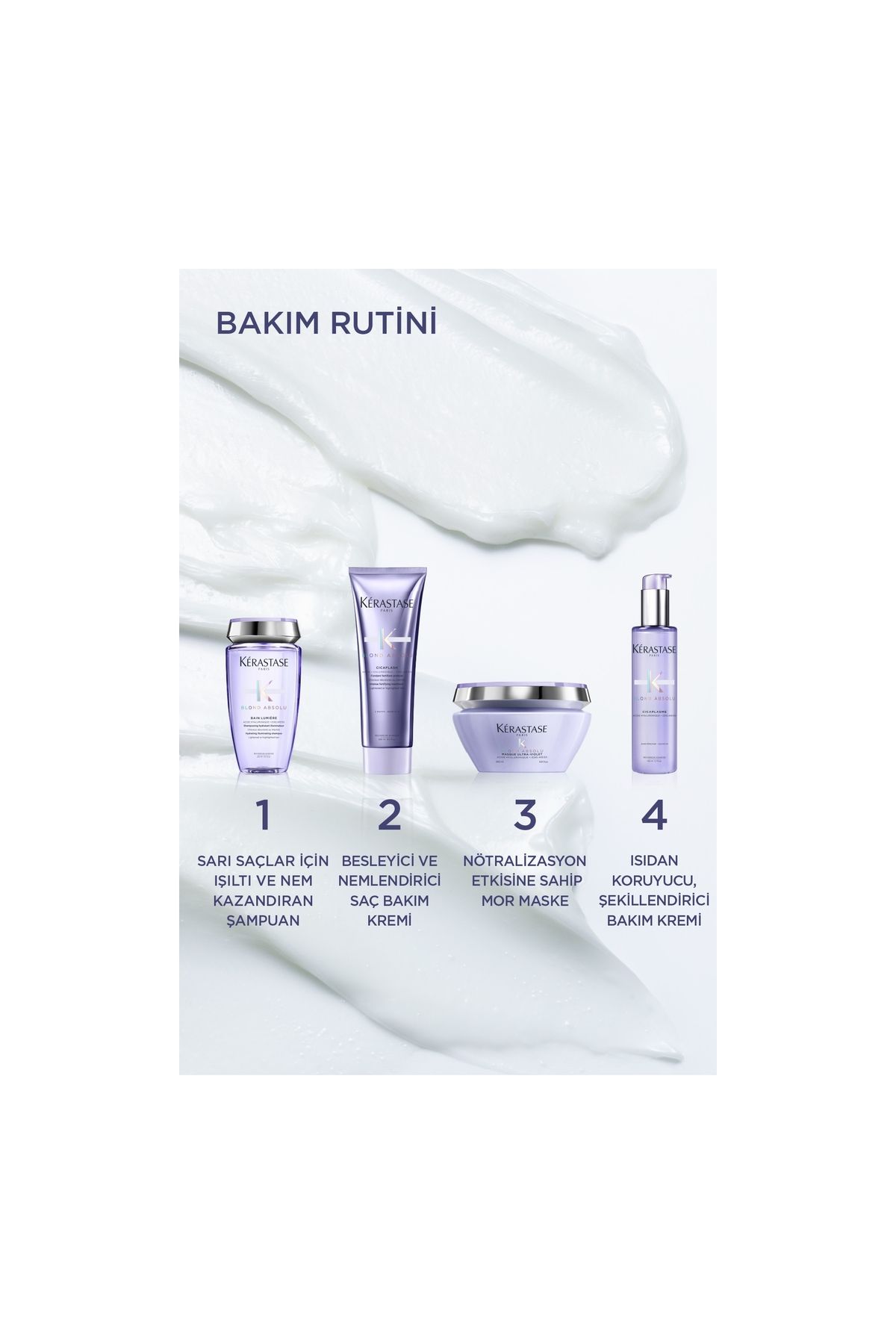 شامپو کراستاس BESLEYİCİ BAKIM RUTİNİ