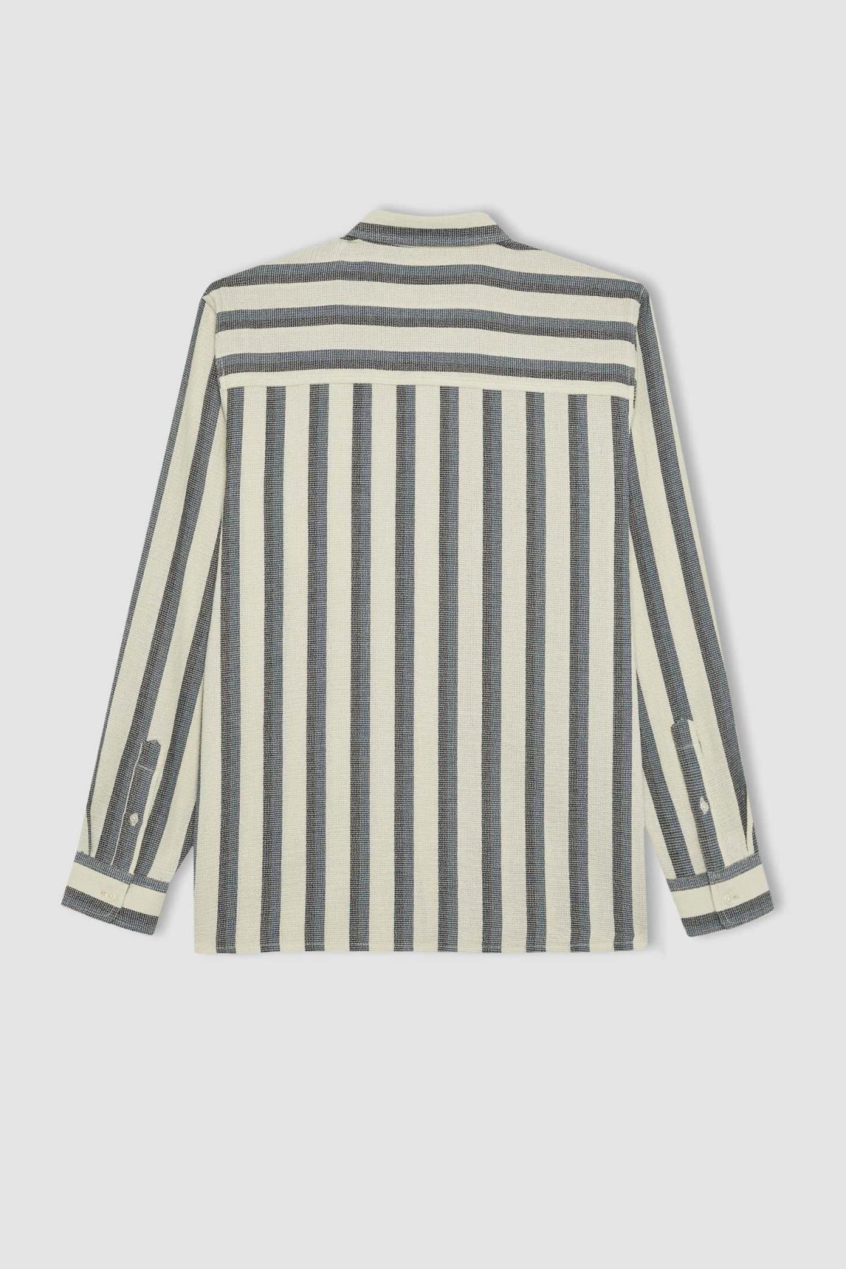 پیراهن مردانه دفاکتو | B4616AX24SP Defacto - Image 8